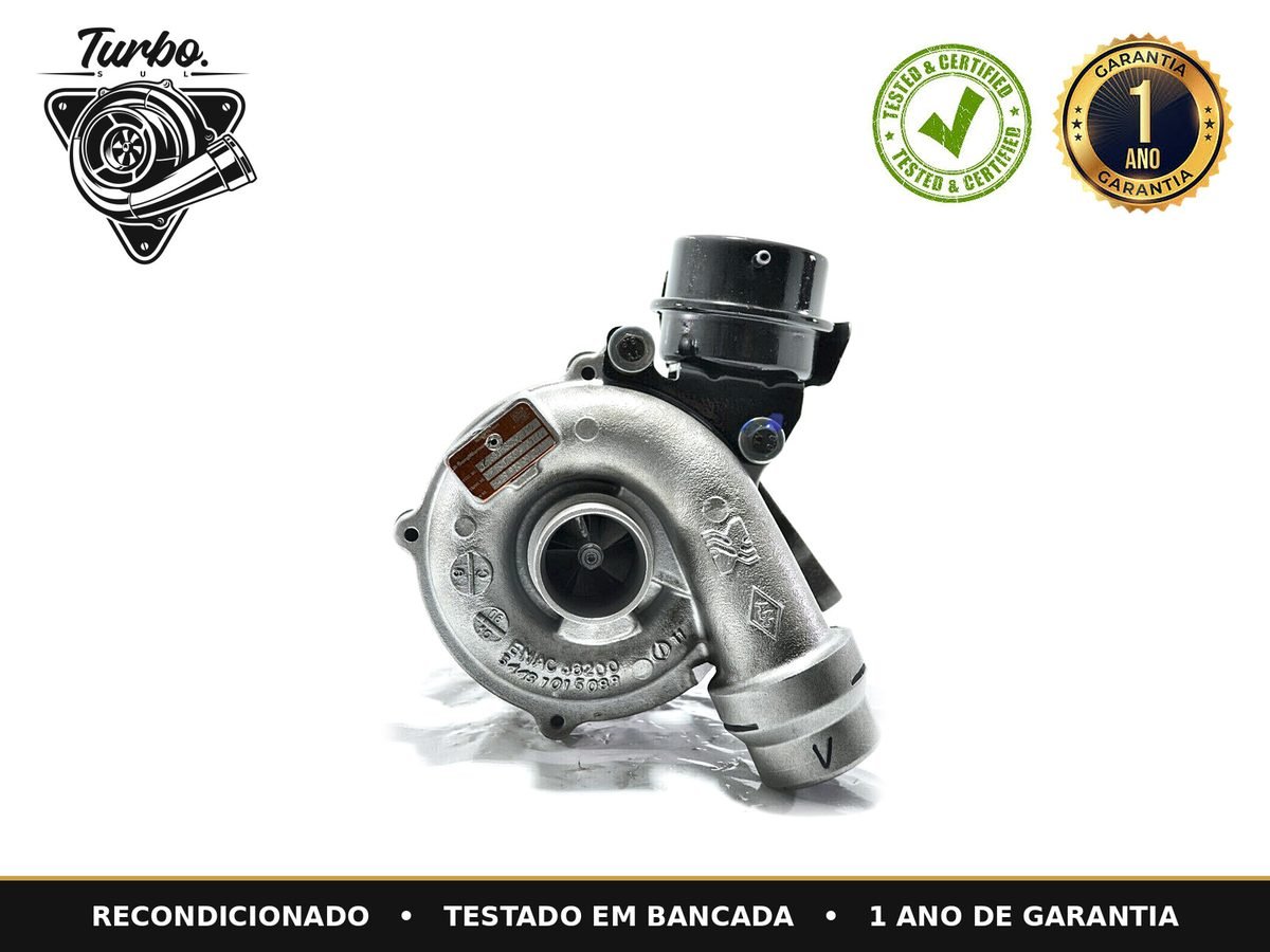Turbo reconstruído BorgWarner 5439-970-0070 — foto 1
